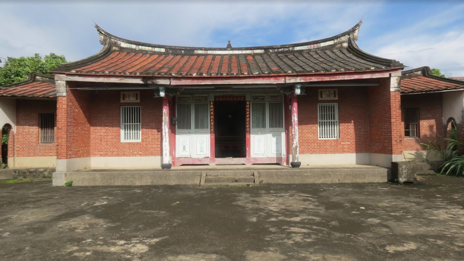 白河區客庄內的張氏家族祠堂